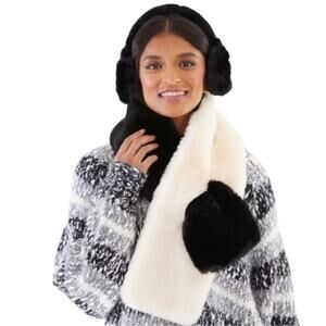 Apparis Faux Fur Stole And Earmuff Bundle